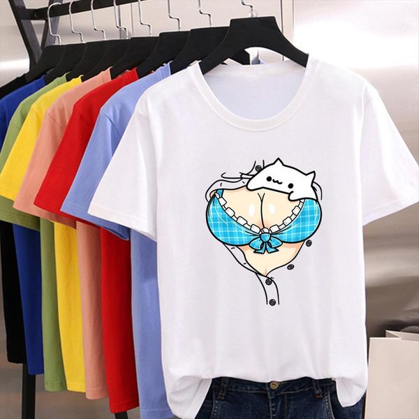 summer exquisite spoof personality womens chest graphic comfortable durable student modern girl, White
summer exquisite spoof personality womens chest graphic comfortable durable student modern girl, White