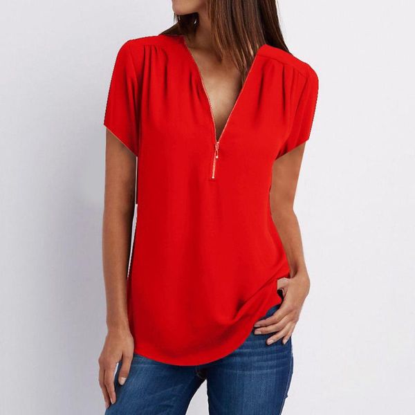 women's blouses & shirts women chiffon shirt loose casual big size 4xl5xl v-neck zipper irregular plus spring summer tee, White
women's blouses & shirts women chiffon shirt loose casual big size 4xl5xl v-neck zipper irregular plus spring summer tee, White