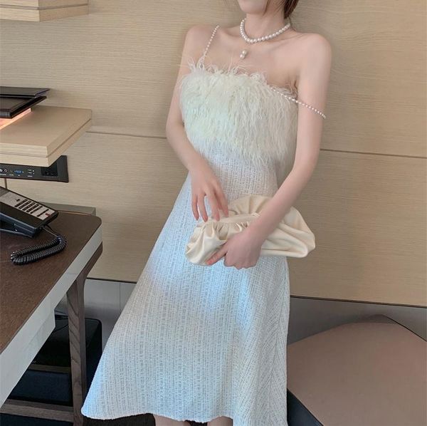 casual dresses fashion runway 2021 spring summer arrive tank dress beading tassel feather elegant women party vestidos, Black;gray
casual dresses fashion runway 2021 spring summer arrive tank dress beading tassel feather elegant women party vestidos, Black;gray