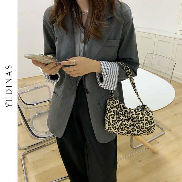 yedinas autumn winter blazer jacket women vintage decorative coat pockets long sleeve work suit coats office lady slim blazers 210527, White;black
yedinas autumn winter blazer jacket women vintage decorative coat pockets long sleeve work suit coats office lady slim blazers 210527, White;black