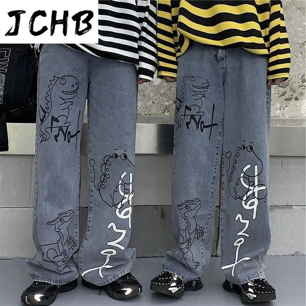 cartoon ankle-length high waist loose jean pant clothes women vintage hipster streetwear pockets couple women's clothing jeans, Blue
cartoon ankle-length high waist loose jean pant clothes women vintage hipster streetwear pockets couple women's clothing jeans, Blue