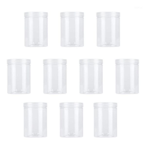 storage bottles & jars 10pcs transparent plastic can kitchen jar food container sealed with lid for coffee bean nuts
storage bottles & jars 10pcs transparent plastic can kitchen jar food container sealed with lid for coffee bean nuts