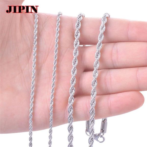 chains est classic rope chain male necklace width 2.4/3/4/5/6 mm stainless steel figaro cuban for men women jewelry, Silver
chains est classic rope chain male necklace width 2.4/3/4/5/6 mm stainless steel figaro cuban for men women jewelry, Silver
