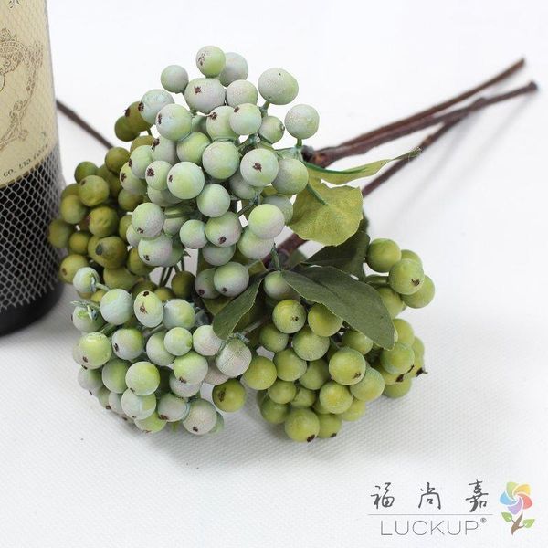 decorative flowers & wreaths 1 pcs beautiful artificial plastic small green bush berry bouquet home wedding decoration gift f549
decorative flowers & wreaths 1 pcs beautiful artificial plastic small green bush berry bouquet home wedding decoration gift f549
