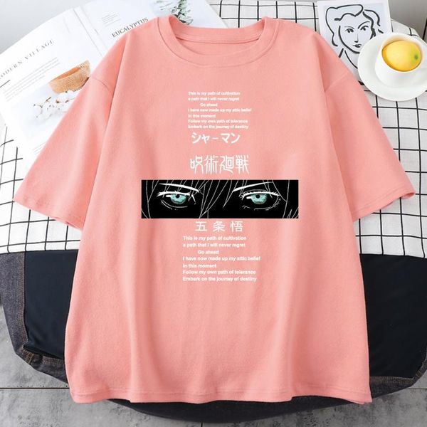 women's t-shirt anime jujutsu kaisen letter style print tshirts women simple soft t-shirts fashion loose cartoon oversize female, White
women's t-shirt anime jujutsu kaisen letter style print tshirts women simple soft t-shirts fashion loose cartoon oversize female, White
