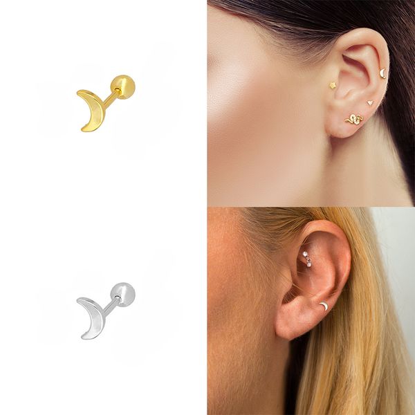 roxi glossy moon stud earring for women 925 sterling silver jewelry earring kraakbeen piercing earing pendientes 925 aretes, Golden;silver
roxi glossy moon stud earring for women 925 sterling silver jewelry earring kraakbeen piercing earing pendientes 925 aretes, Golden;silver