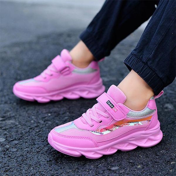 girls mesh breathable soft sports shoes of 6--12 years old spring and autumn childrens pu casual running sneakers for kids athletic & outdo, Black
girls mesh breathable soft sports shoes of 6--12 years old spring and autumn childrens pu casual running sneakers for kids athletic & outdo, Black