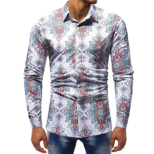 men's casual shirts 2021 mens long sleeve slim fit printed single breasted dress fashion urban clothing us size - xxxl, White;black
men's casual shirts 2021 mens long sleeve slim fit printed single breasted dress fashion urban clothing us size - xxxl, White;black
