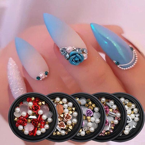 nail art rhinestones stones mixed colorful diy charms rose design decals pearl crystals gel polish decorations, Silver;gold
nail art rhinestones stones mixed colorful diy charms rose design decals pearl crystals gel polish decorations, Silver;gold
