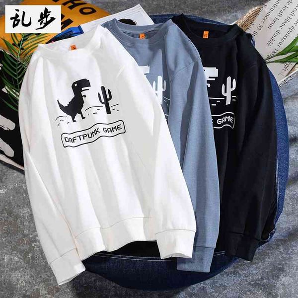 men's round neck long sleeve sweater in spring, Black
men's round neck long sleeve sweater in spring, Black