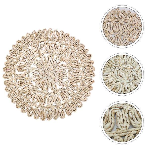 mats & pads anti-scald coasters round weave placemat heat insulation tableware mat
mats & pads anti-scald coasters round weave placemat heat insulation tableware mat