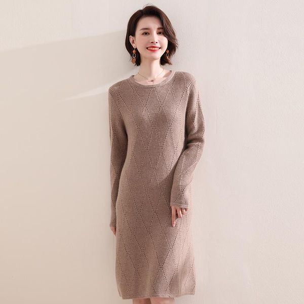 casual dresses women dress 100% pure goat cashmere knitted jumpers winter thick long sleeve fashion pashmina for ladies, Black;gray
casual dresses women dress 100% pure goat cashmere knitted jumpers winter thick long sleeve fashion pashmina for ladies, Black;gray