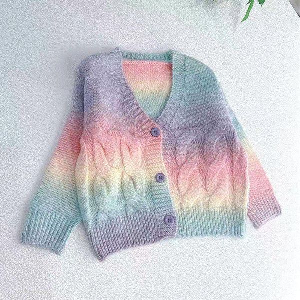 pullover girls rainbow gradient knit sweater jacket toddler girl fall clothes cardigan, Blue
pullover girls rainbow gradient knit sweater jacket toddler girl fall clothes cardigan, Blue