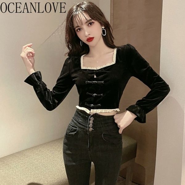 ropa mujer chinese style lace velvet patchwork vintage spring blouse women short blusas 19562 210415, White
ropa mujer chinese style lace velvet patchwork vintage spring blouse women short blusas 19562 210415, White