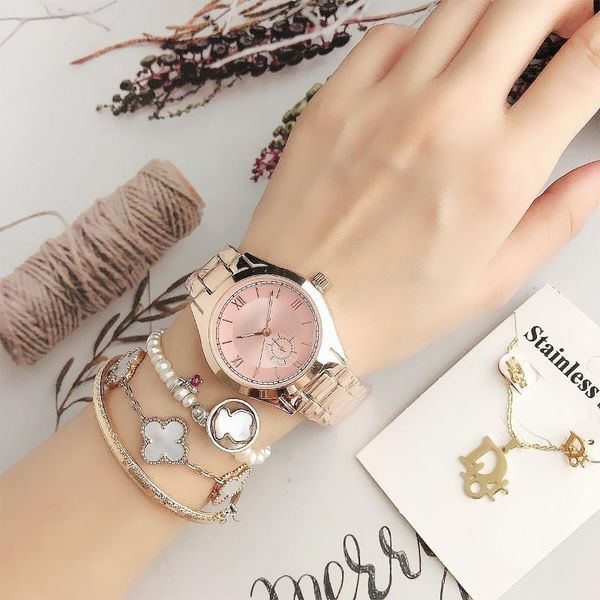 wristwatches montre femme brand summer style 2021 fashion leisure lover watches zegarek damski classic versatile clothing women's watch, Slivery;brown
wristwatches montre femme brand summer style 2021 fashion leisure lover watches zegarek damski classic versatile clothing women's watch, Slivery;brown