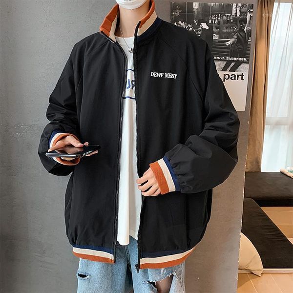 harajuku casual men jacket hip hop streetwear autumn solid color clothing jackets windbreaker oversized pocket men's, Black;brown
harajuku casual men jacket hip hop streetwear autumn solid color clothing jackets windbreaker oversized pocket men's, Black;brown