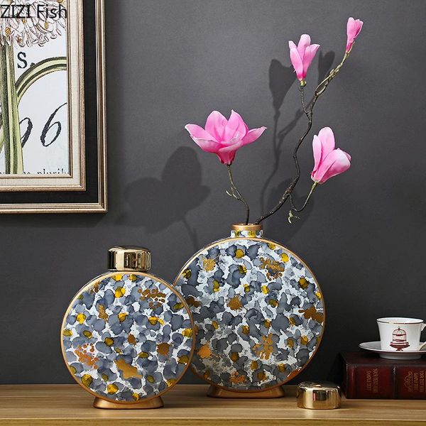 vases flower texture ceramic vase classical gold pot floral desk decoration storage jar with cover vintage home decor
vases flower texture ceramic vase classical gold pot floral desk decoration storage jar with cover vintage home decor