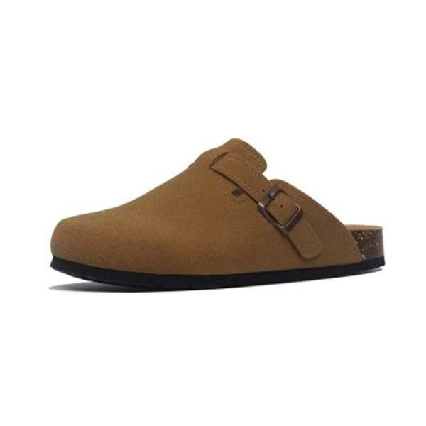 summer women faux suede cork platform slippers classic non slip sole metal buckle outdoor home shoes ladies trendy casual mules, Black
summer women faux suede cork platform slippers classic non slip sole metal buckle outdoor home shoes ladies trendy casual mules, Black
