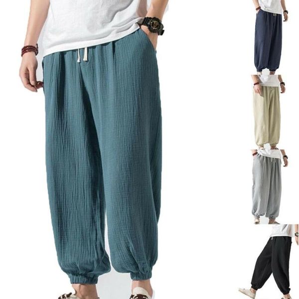 men's pants men solid harem holiday elasticated waist loose casual trousers bottoms, Black
men's pants men solid harem holiday elasticated waist loose casual trousers bottoms, Black