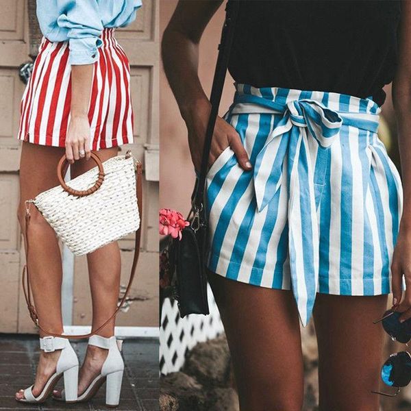 women girl shorts fitness short pants workout beach casual stripe clothes summer cotton seshes low waist women's, White;black
women girl shorts fitness short pants workout beach casual stripe clothes summer cotton seshes low waist women's, White;black