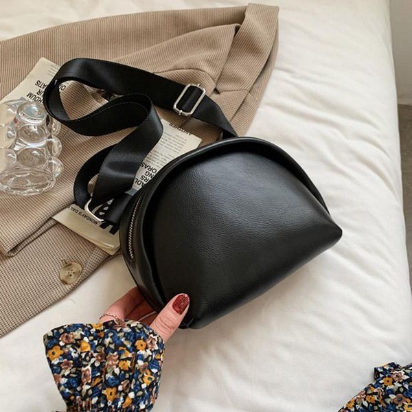 woemn's round shoulder bag wide shoulder straps solid color bread shape zipper bag casual mini tote purse soft leather pocket
woemn's round shoulder bag wide shoulder straps solid color bread shape zipper bag casual mini tote purse soft leather pocket