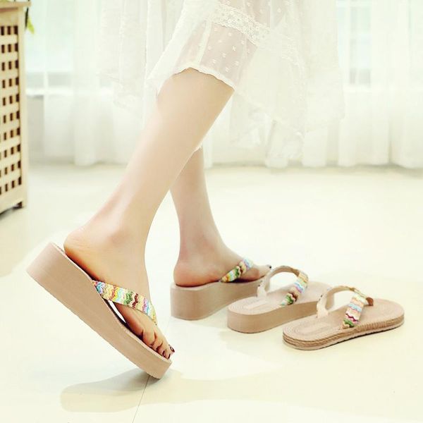 slippers women weave beach breathable sandals home slipper flip-flops wedges shoes summer elegant slides female chaussure femme, Black
slippers women weave beach breathable sandals home slipper flip-flops wedges shoes summer elegant slides female chaussure femme, Black