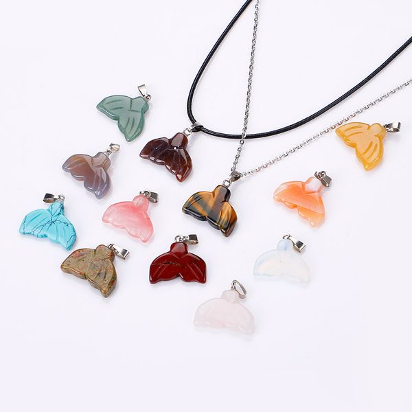 natural crystal rose quartz stone pendant fishtail shape necklace chakra healing jewelry for women men, Silver
natural crystal rose quartz stone pendant fishtail shape necklace chakra healing jewelry for women men, Silver