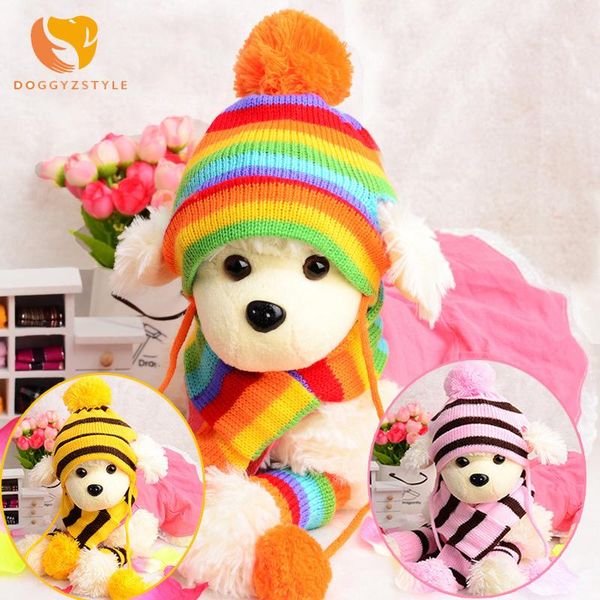 dog apparel winter knitted striped hats scarf socks warm pet puppy accessories for small medium chihuahua cat products doggyzstyle
dog apparel winter knitted striped hats scarf socks warm pet puppy accessories for small medium chihuahua cat products doggyzstyle