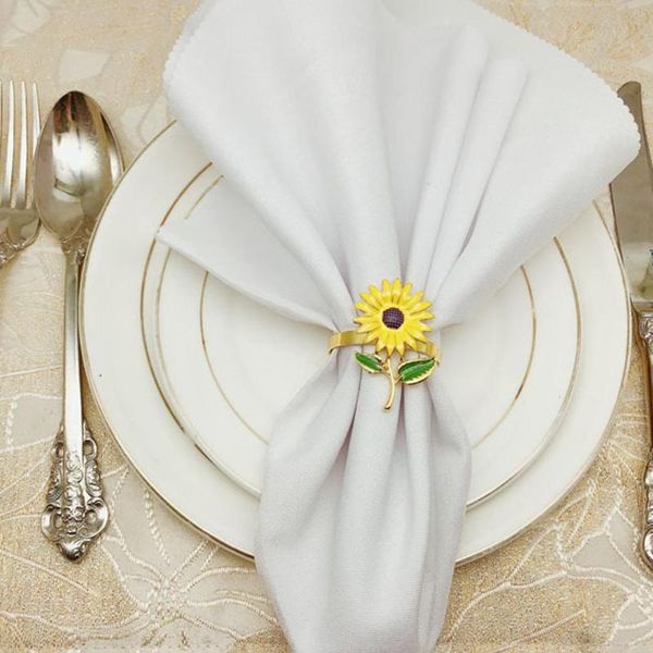 sunflower napkin buckle decoration fashion durable rings for weddings banquets anniversaries porta guardanapo
sunflower napkin buckle decoration fashion durable rings for weddings banquets anniversaries porta guardanapo