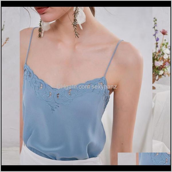 womens tanks 100 silk embroidery camis women spring summer camisole sleeveless sweet lady vest cftnc wzgcw, White
womens tanks 100 silk embroidery camis women spring summer camisole sleeveless sweet lady vest cftnc wzgcw, White