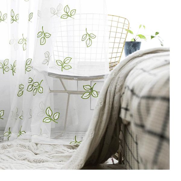 leaflet embroidery tulle korean pastoral cotton linen translucent half shading for living room bedroom curtain & drapes
leaflet embroidery tulle korean pastoral cotton linen translucent half shading for living room bedroom curtain & drapes