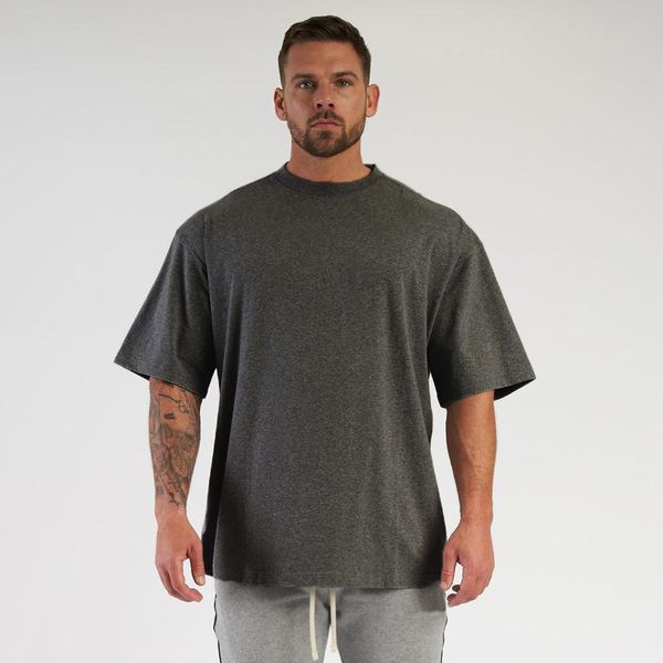 oversized loose short sleeve t shirt mens fashion streetwear fitness lifestyle t-shirt summer brand gym clothing workout tshirt 210421, White;black
oversized loose short sleeve t shirt mens fashion streetwear fitness lifestyle t-shirt summer brand gym clothing workout tshirt 210421, White;black