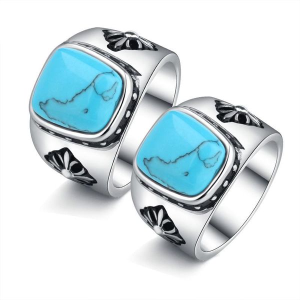 ring for women square large blue natural turquoise mosaic bohemian style retro micro-inlaid party jewelry couple cluster rings, Golden;silver
ring for women square large blue natural turquoise mosaic bohemian style retro micro-inlaid party jewelry couple cluster rings, Golden;silver