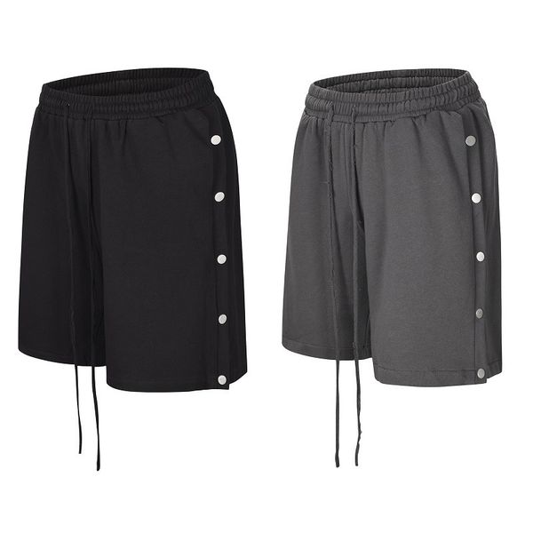 fashionable shorts high street bieber kanye's same fog breasted raw lace drawstring button split sports for men and women, White;black
fashionable shorts high street bieber kanye's same fog breasted raw lace drawstring button split sports for men and women, White;black