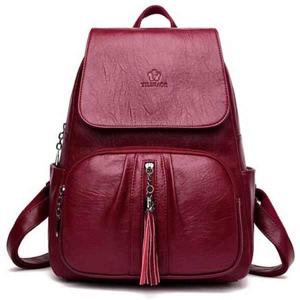 soft surface pu leather tassel solid color travel bag casual fashion large capacity backpack duffel bags
soft surface pu leather tassel solid color travel bag casual fashion large capacity backpack duffel bags