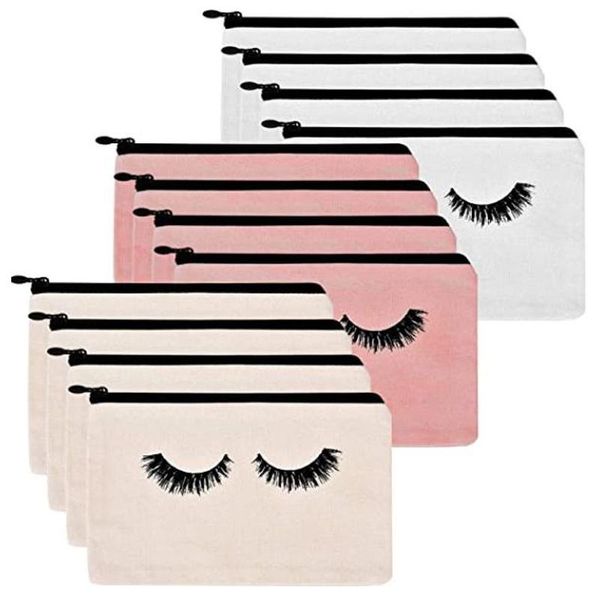 pencil bags 12 pieces eyelash cosmetic makeup travel pouches toiletry bag cases with zipper for women girls
pencil bags 12 pieces eyelash cosmetic makeup travel pouches toiletry bag cases with zipper for women girls