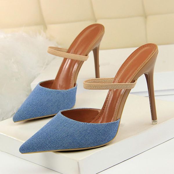 slippers candy colored 2021 summer pointed toe thin high heels flip flops female sandals femenina shoes ds-a0233, Black
slippers candy colored 2021 summer pointed toe thin high heels flip flops female sandals femenina shoes ds-a0233, Black
