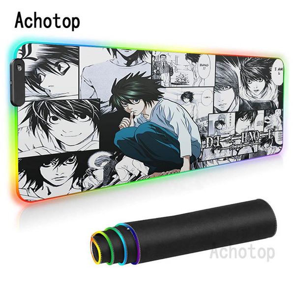 mouse pads & wrist rests death note rgb pad gamer accessories large led mousepad xxl gaming desk mats pc play mat with backlit kira
mouse pads & wrist rests death note rgb pad gamer accessories large led mousepad xxl gaming desk mats pc play mat with backlit kira