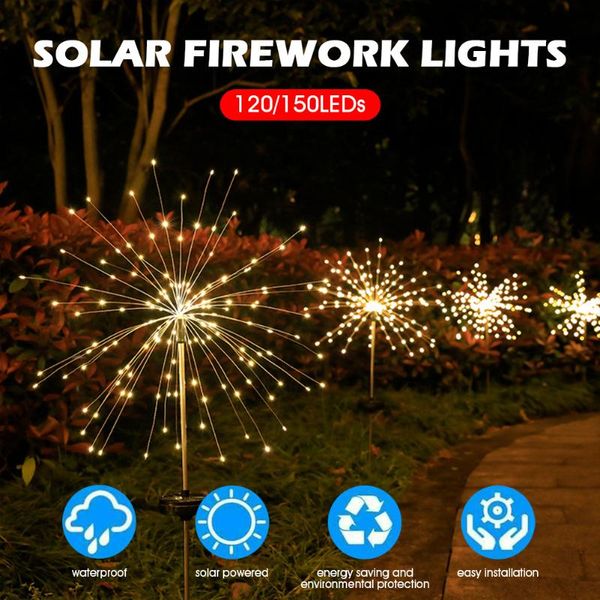 lawn lamps 1pc solar firework led light outdoor garden lighting dandelion fireworks decoration lamp 120/150led for terrace landscape
lawn lamps 1pc solar firework led light outdoor garden lighting dandelion fireworks decoration lamp 120/150led for terrace landscape