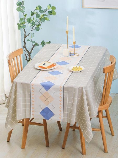 table cloth ins nordic simple rectangular tablecloth waterproof and oil-proof household anti-scalding mat
table cloth ins nordic simple rectangular tablecloth waterproof and oil-proof household anti-scalding mat