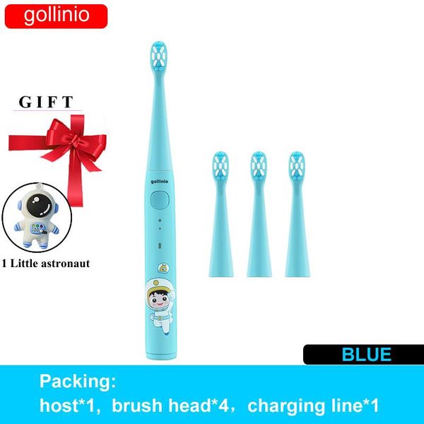 smart electric toothbrush gollinio kids usb fast charging sonic rechargeable tooth brush replacement head gl54a
smart electric toothbrush gollinio kids usb fast charging sonic rechargeable tooth brush replacement head gl54a