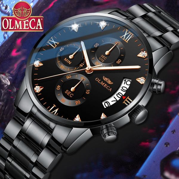 wristwatches olmeca e-commerce website red explosion model multi-function calendar luminous waterproof non-mechanical watch men _watch, Slivery;brown
wristwatches olmeca e-commerce website red explosion model multi-function calendar luminous waterproof non-mechanical watch men _watch, Slivery;brown