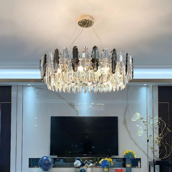 chandeliers for living room 2021 round dining led crystal lights bedroom hanging light fixture
chandeliers for living room 2021 round dining led crystal lights bedroom hanging light fixture