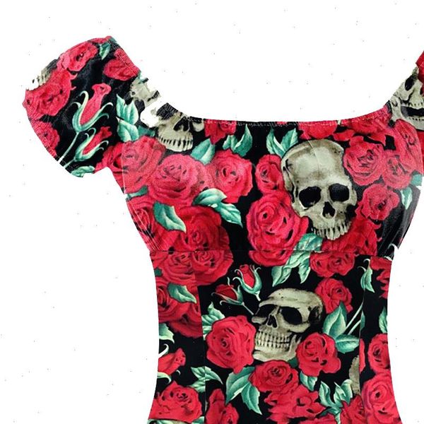 women blouses woman shirt floral skull print junior punk street style lady short sleeve female peasant pin up clothing, White
women blouses woman shirt floral skull print junior punk street style lady short sleeve female peasant pin up clothing, White
