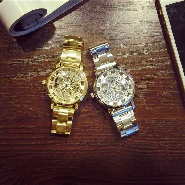 wristwatches fashion style stainless steel men watch women dress quartz hollow relojes hombre 2021, Slivery;brown
wristwatches fashion style stainless steel men watch women dress quartz hollow relojes hombre 2021, Slivery;brown