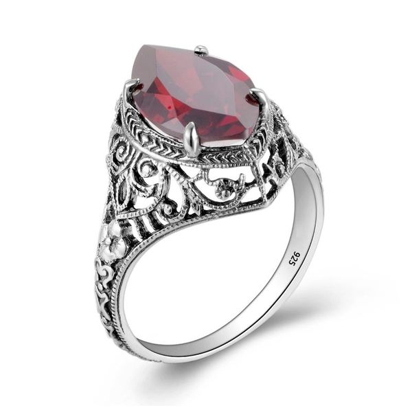 cluster rings women sterling sliver ring marquise cut garnet stone vintage 925 silver fine jewelry engagement party gift, Golden;silver
cluster rings women sterling sliver ring marquise cut garnet stone vintage 925 silver fine jewelry engagement party gift, Golden;silver