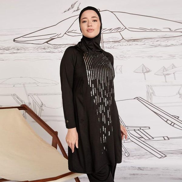 swim wear big size muslim swimwear 2021 women modest patchwork hijab long sleeves sport swimsuit 4pcs islamic burkinis bathing suit
swim wear big size muslim swimwear 2021 women modest patchwork hijab long sleeves sport swimsuit 4pcs islamic burkinis bathing suit