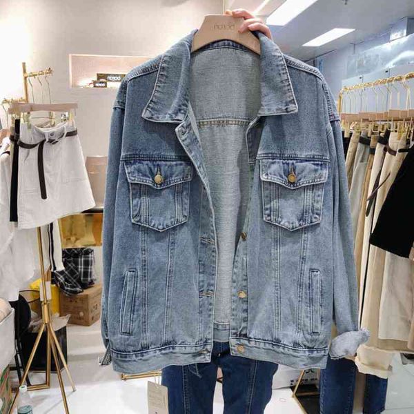 women's jackets korean fashion women denim jacket streetwear vintage spring jeans female coat woman chaqueta vaquera mujer wp, Black;brown
women's jackets korean fashion women denim jacket streetwear vintage spring jeans female coat woman chaqueta vaquera mujer wp, Black;brown