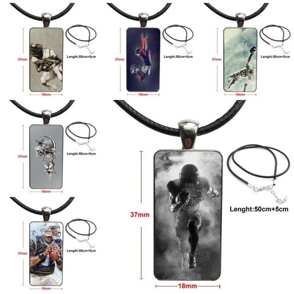 pendant necklaces necklace fashion long chain with rectangle jewelry for women american football ball classic, Silver
pendant necklaces necklace fashion long chain with rectangle jewelry for women american football ball classic, Silver