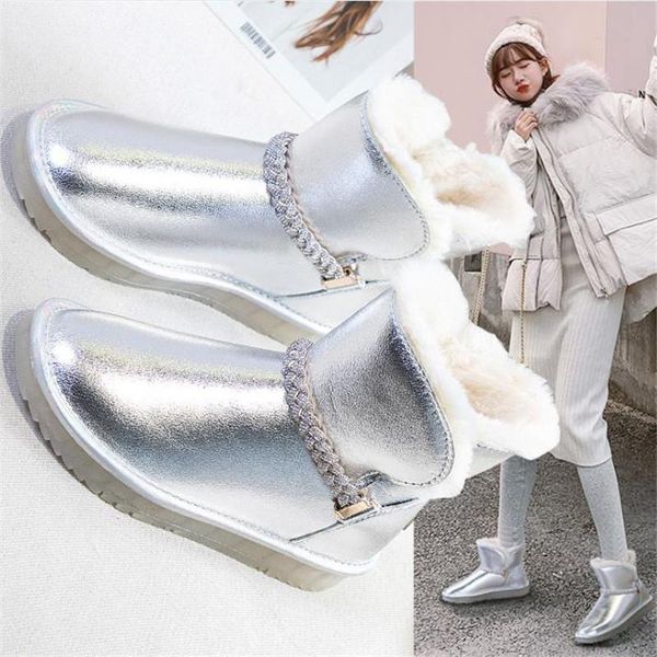 boots snow women's 2021 net red plush thick fashion anti slip, westernized northeast bright leather cotton shoes, Black
boots snow women's 2021 net red plush thick fashion anti slip, westernized northeast bright leather cotton shoes, Black